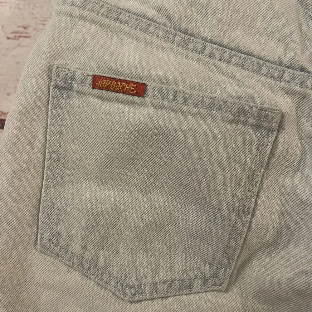 Vintage Jordache Jean‎ Stone Shorts Size 5 Made In USA Womens